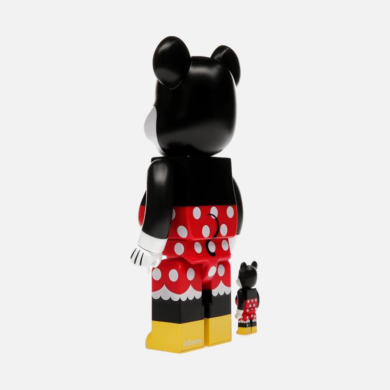Bearbrick x Disney Minnie Mouse 100% & 400% Set