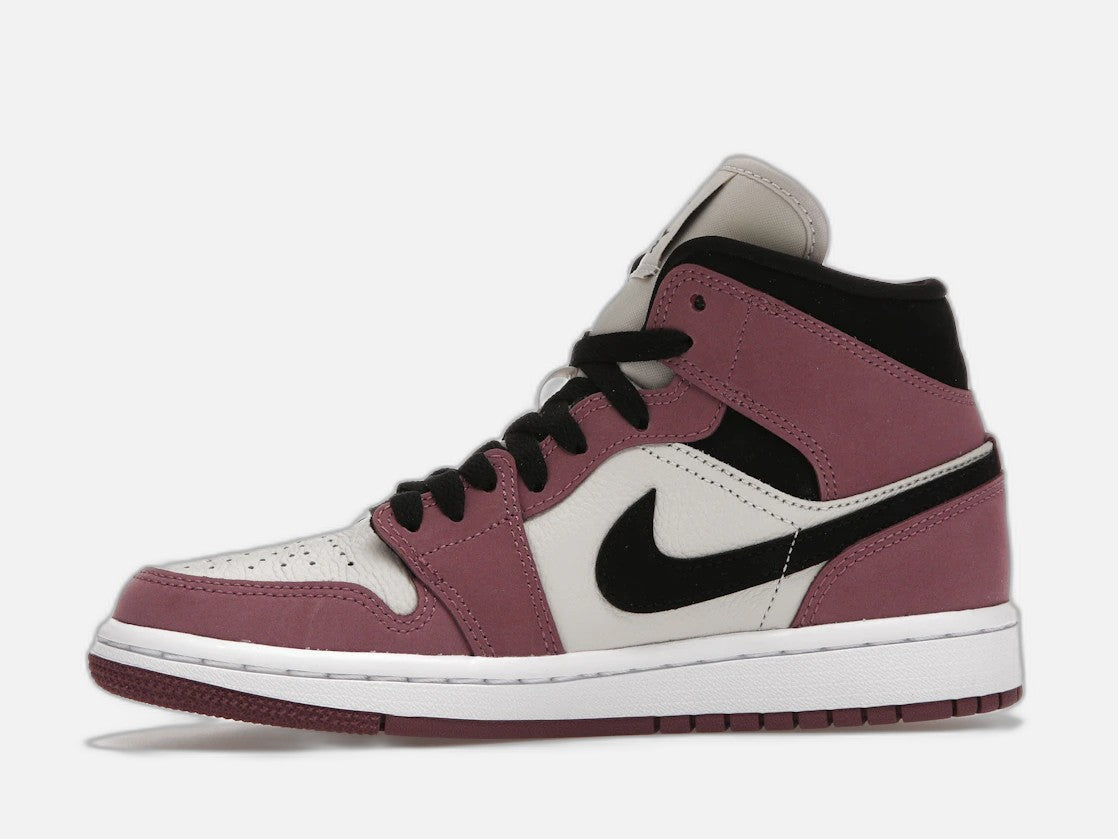 jordan 1 mid se light mulberry (w)