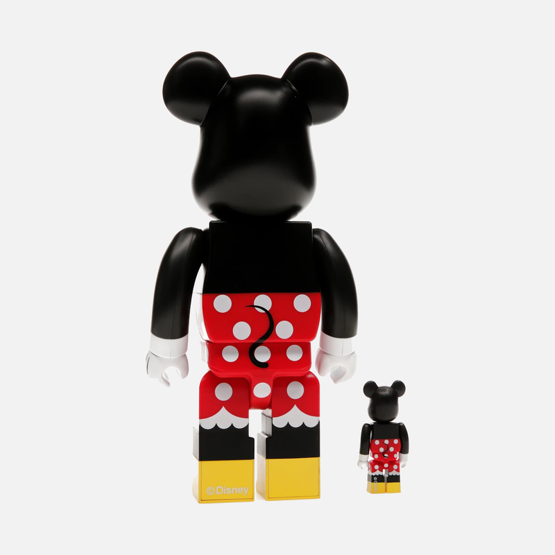 Bearbrick x Disney Minnie Mouse 100% & 400% Set