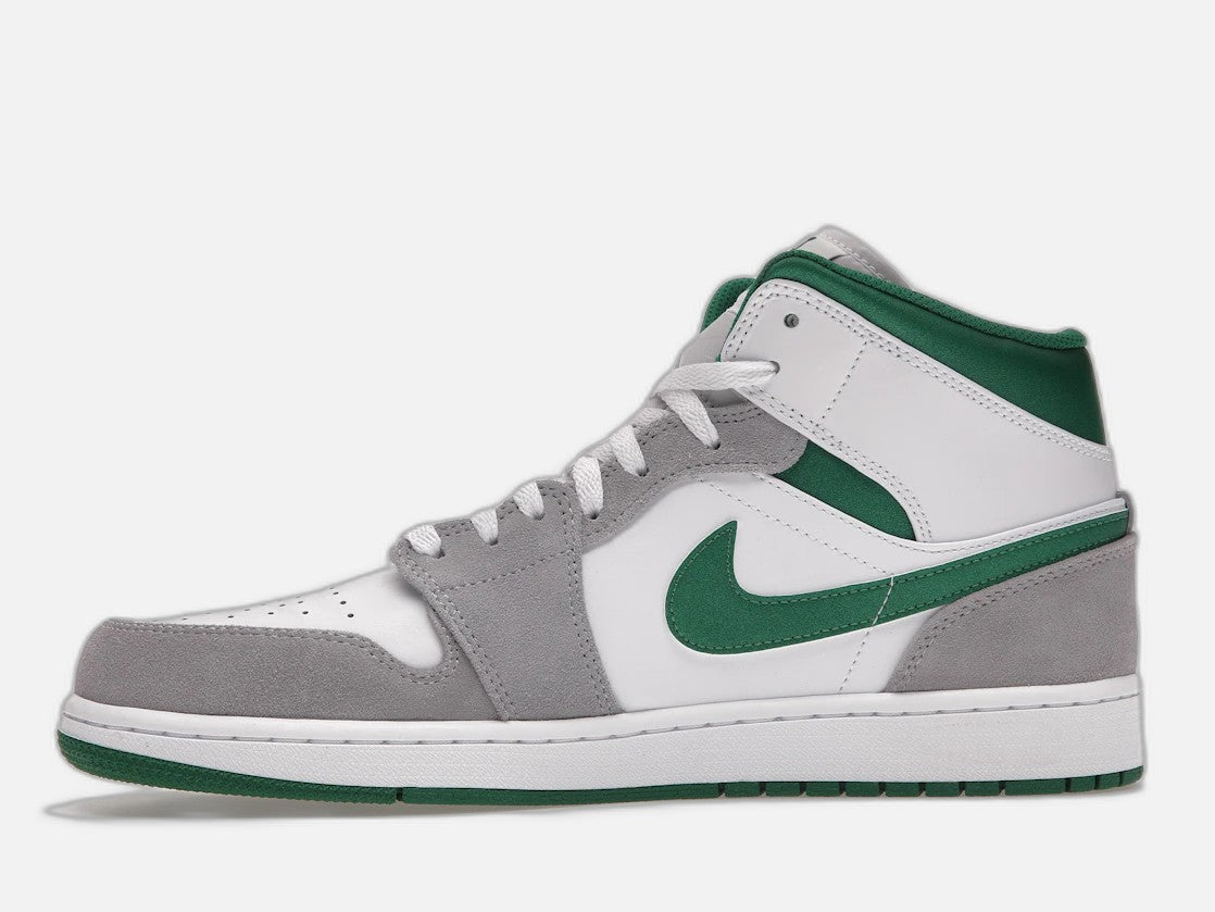 Jordan 1 mid grey green