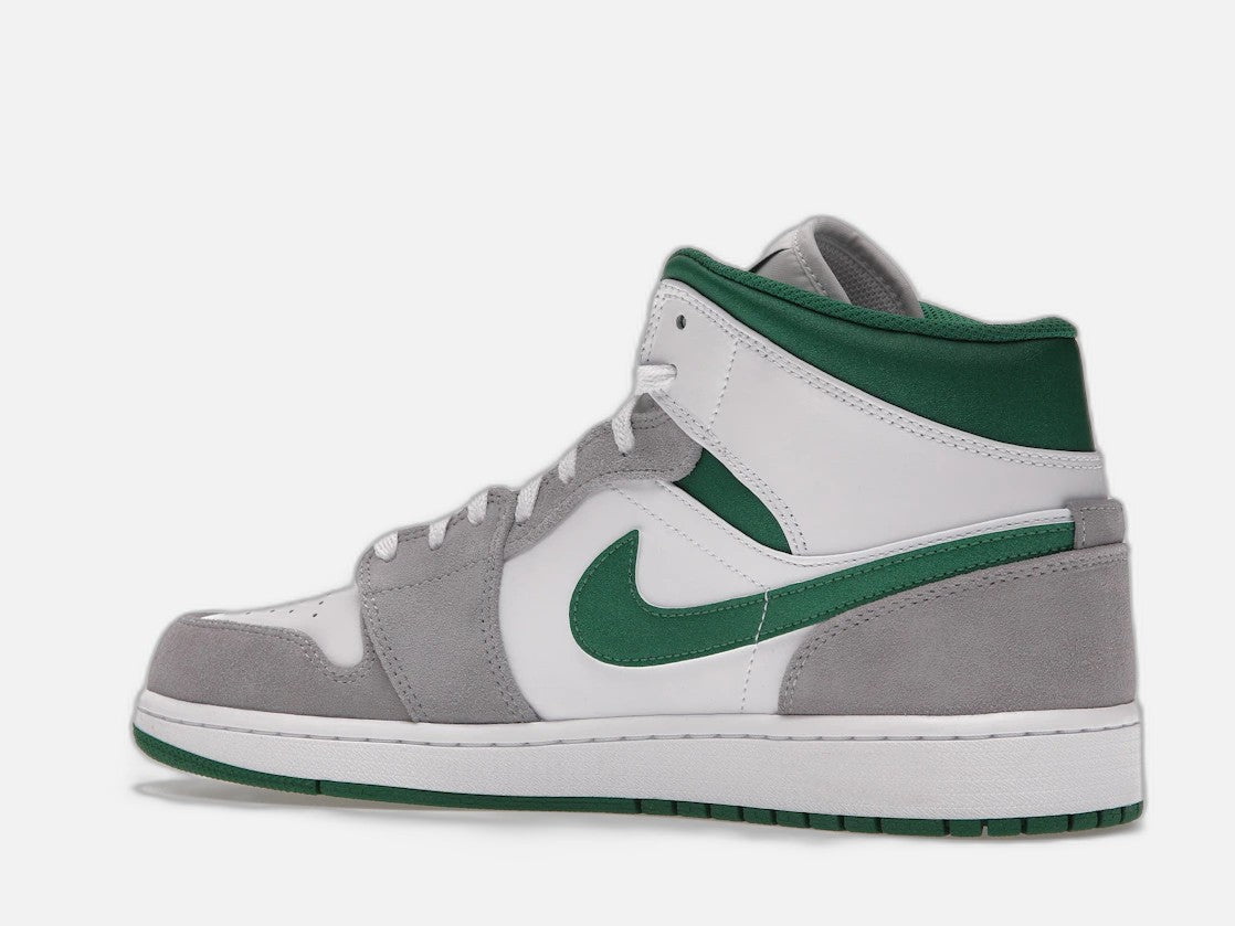 Jordan 1 mid grey green
