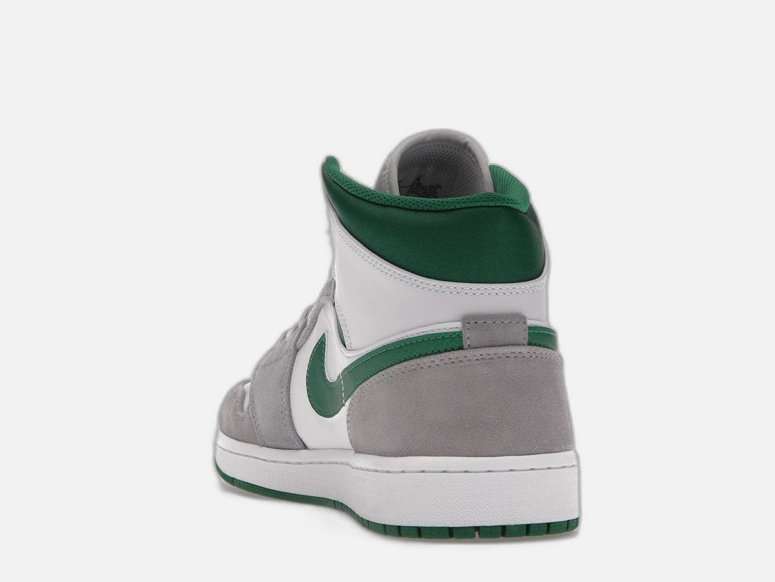 Jordan 1 mid grey green