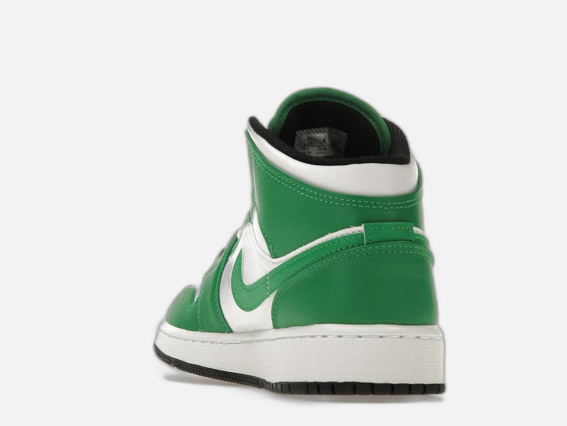 jordan 1 mid lucky green (gs)