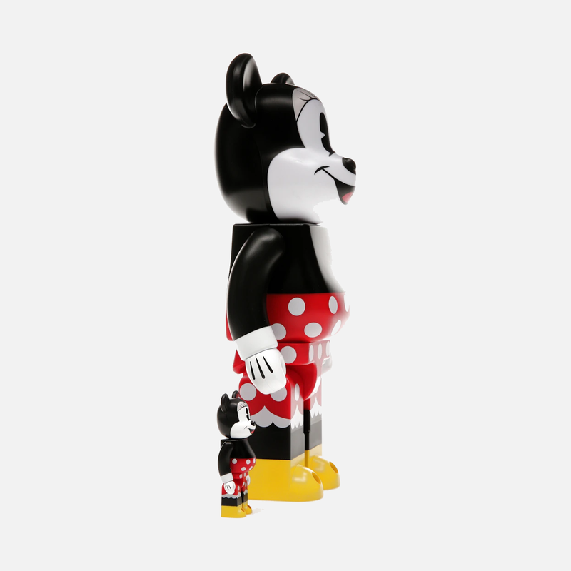 Bearbrick x Disney Minnie Mouse 100% & 400% Set