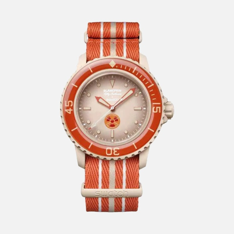 blancpain x swatch scuba fifty fathoms arctic ocean so35n100