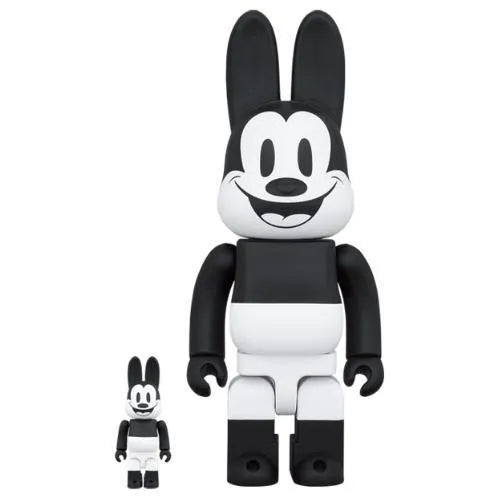 BEARBRICK RABBRICK 100% 400% OSWALD THE LUCKY RABBIT, collectibles,4530956607986, Bearbrick, 1, ,