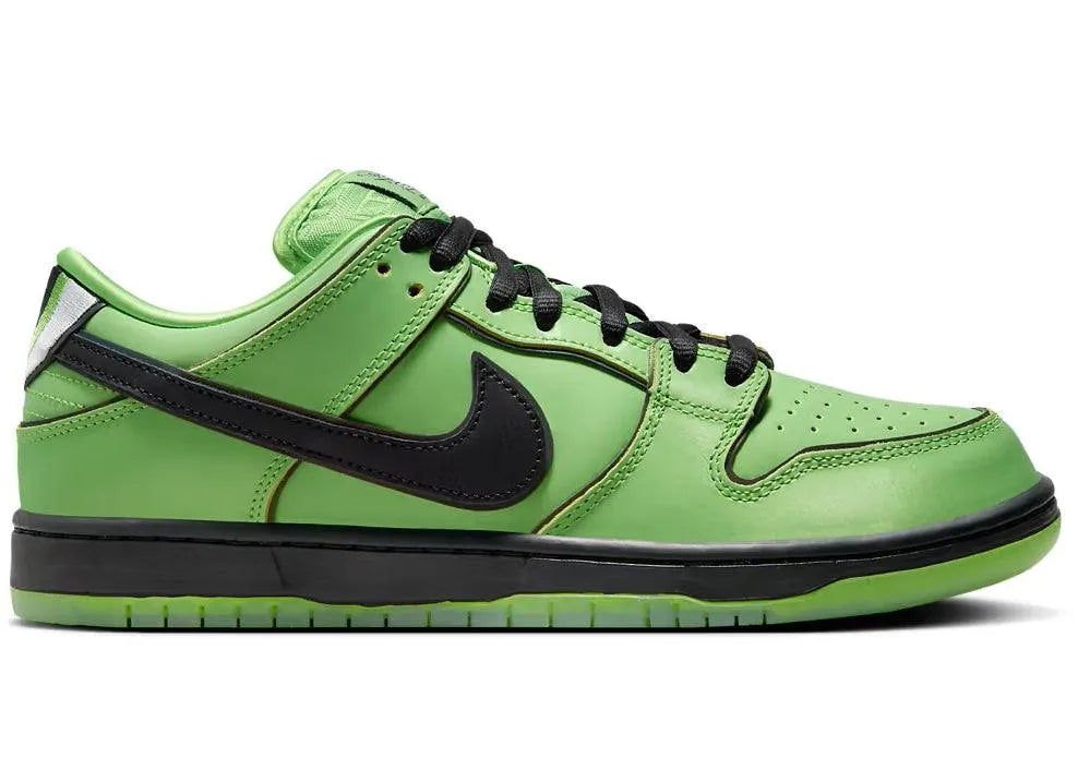 nike sb dunk low the powerpuff girls buttercup, sneakers,FZ8319-300, Nike Dunk Low SB, 1, 196976447960,