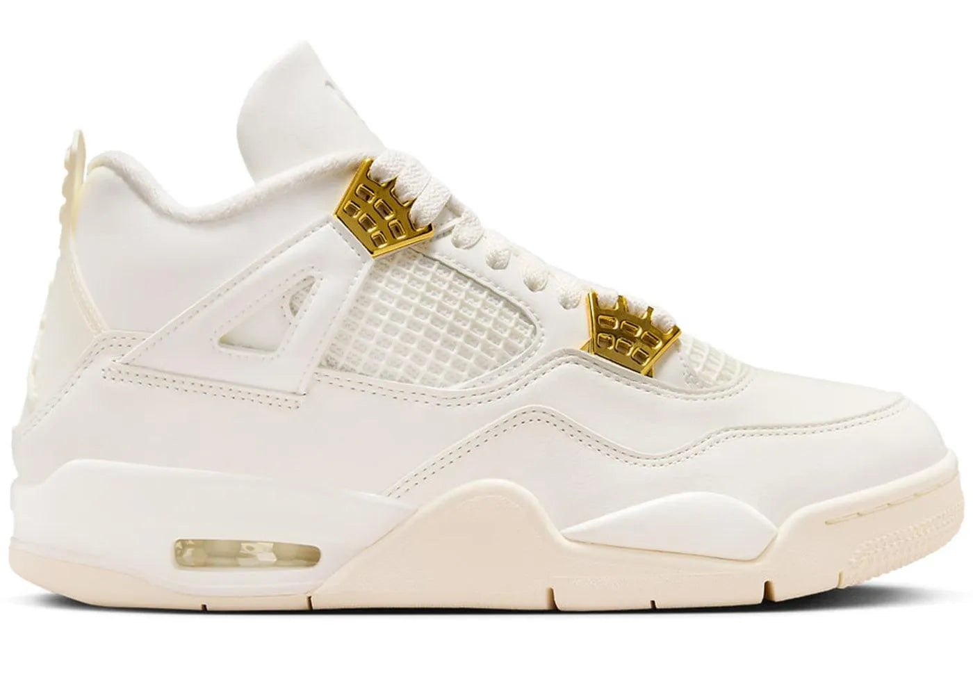 Jordan 4 Retro Metallic Gold, sneakers,AQ9129-170, Air Jordan 4, 1, 196975688401,