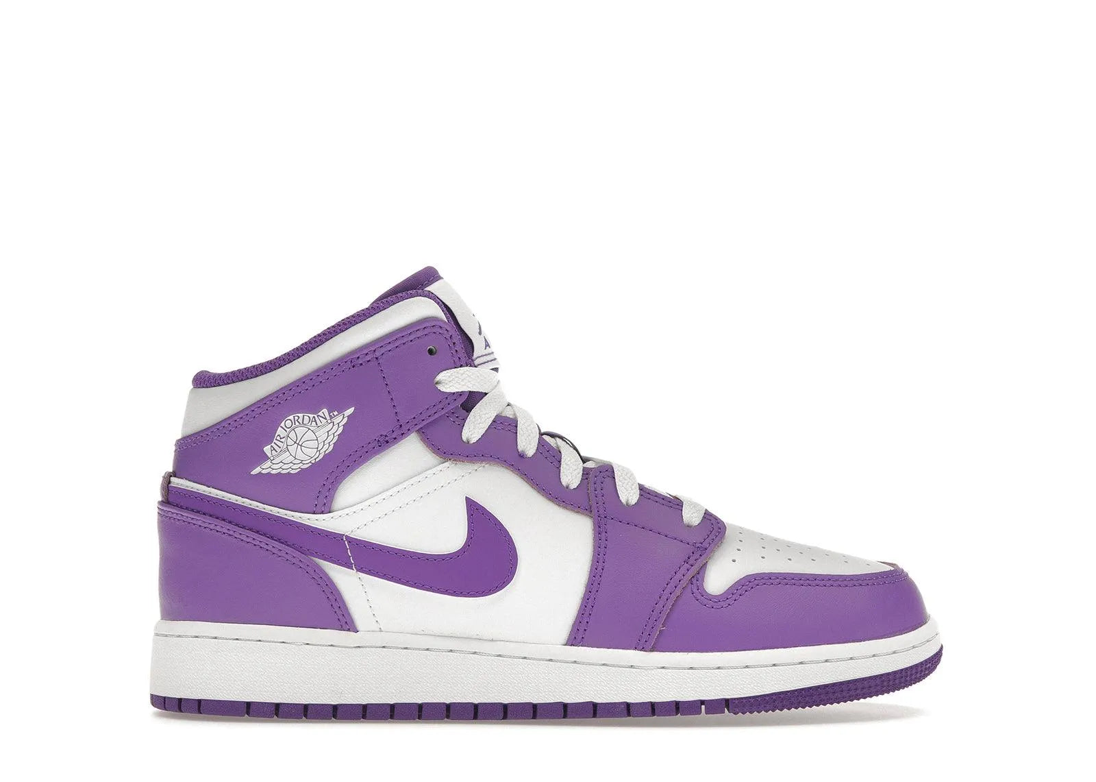 jordan 1 mid purple venom (gs), sneakers,DQ8423-511, Air Jordan 1 Mid, 1, 196969164904,