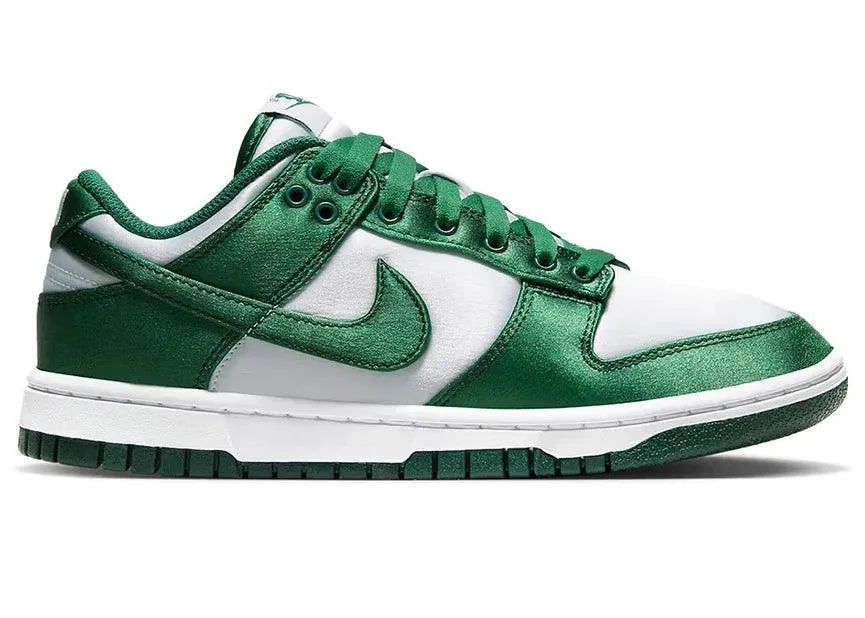 nike dunk low michigan state satin (women's), sneakers,DX5931-100, Nike Dunk Low, 1, 196608069188,