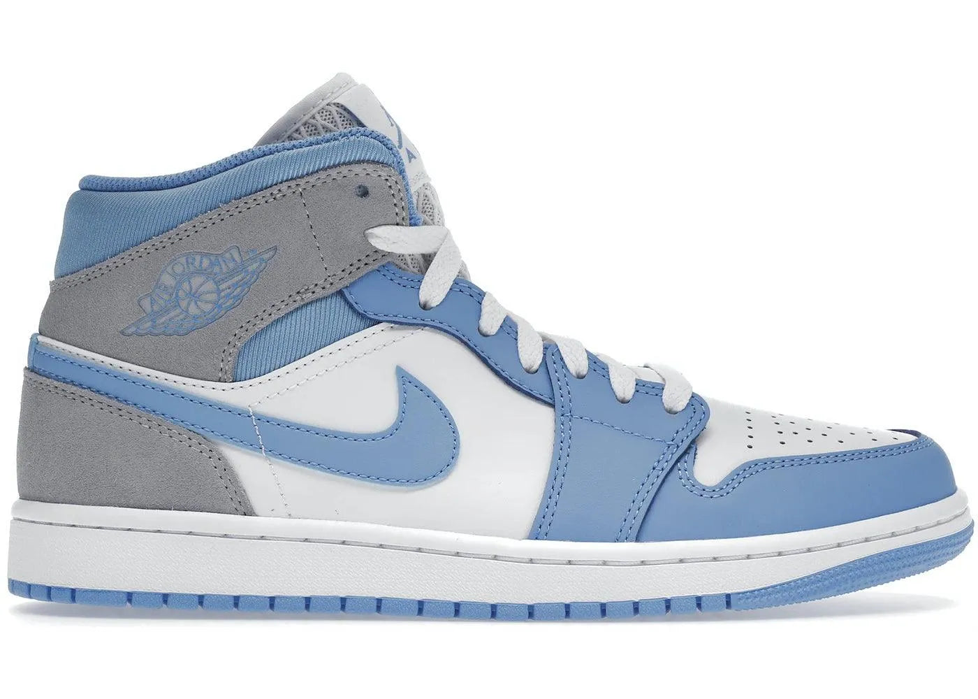 Blue air jordan 1 high sales