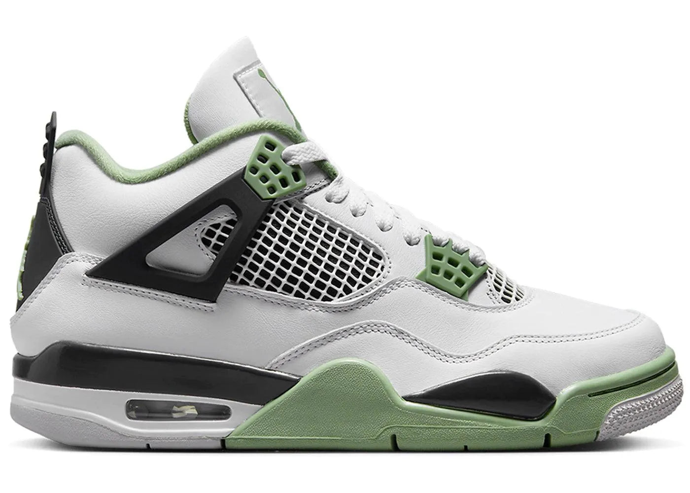 Jordan 4 retro seafoam (w), sneakers,AQ9129-103, Air Jordan 4, 1, 196154116886,