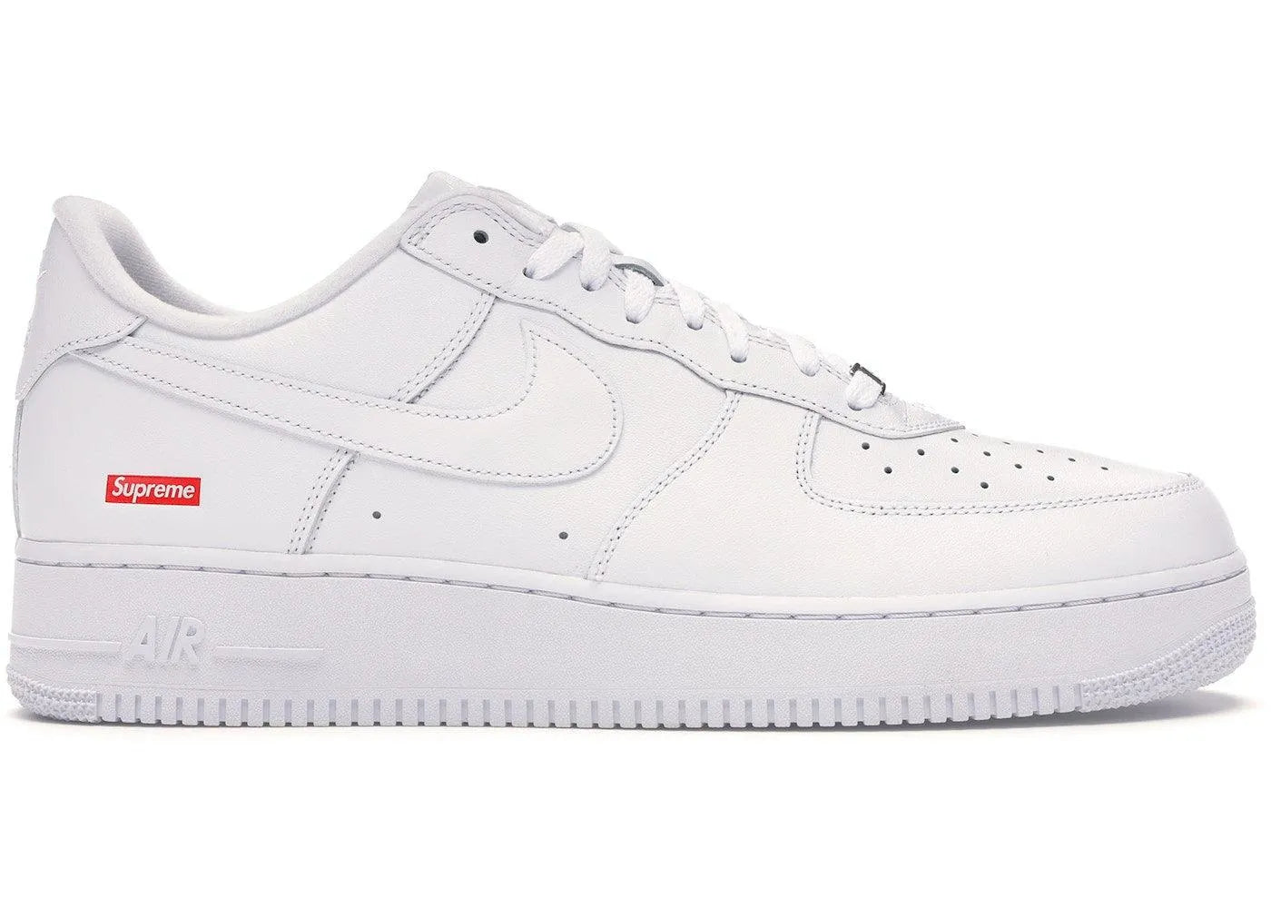 nike air force 1 low supreme white, sneakers,CU9225-100, Nike Air Force, 1, 194275677842,