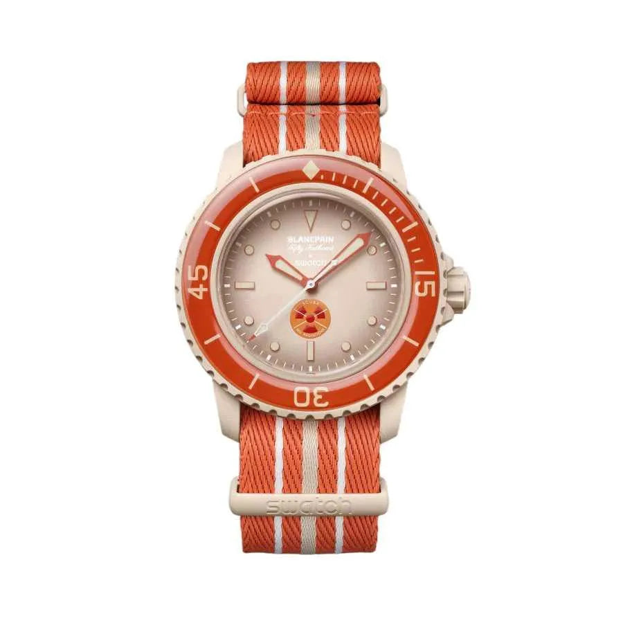 blancpain x swatch scuba fifty fathoms arctic ocean so35n100 - Belfagorsneakers