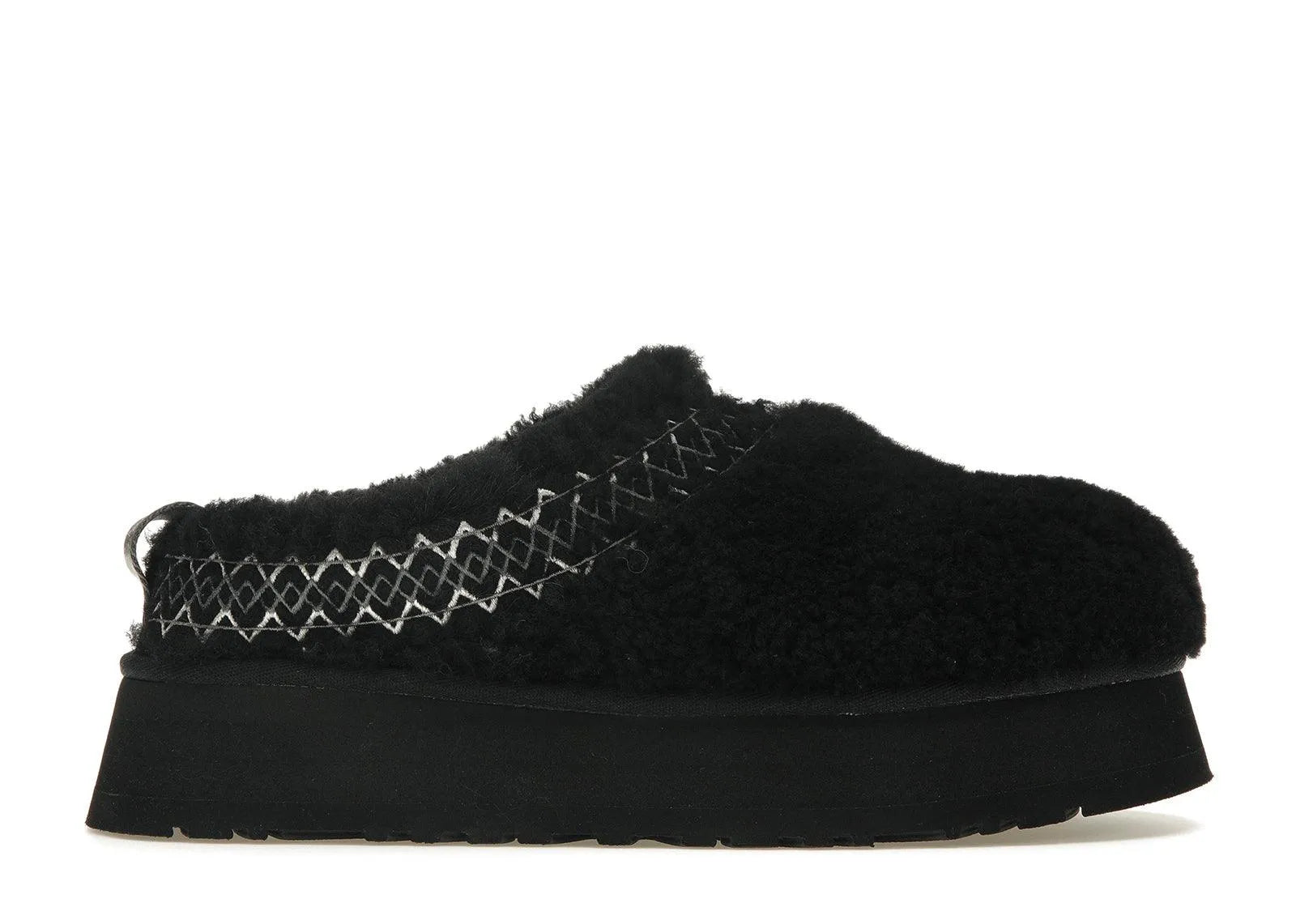 ugg tazz slipper heritage braid black (women's), sneakers,1143976-BLK, Ugg Tazz, 1, 196565774408,