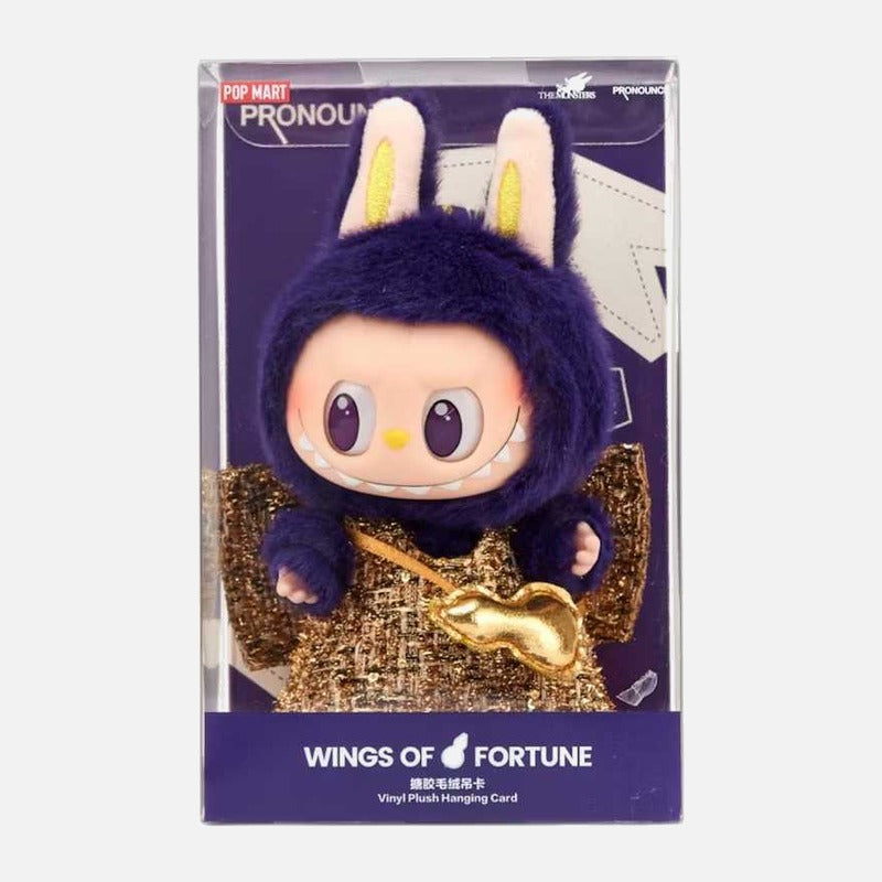 Labubu x Pronounce Wings of Fortune Vinyl Plush Hanging Card