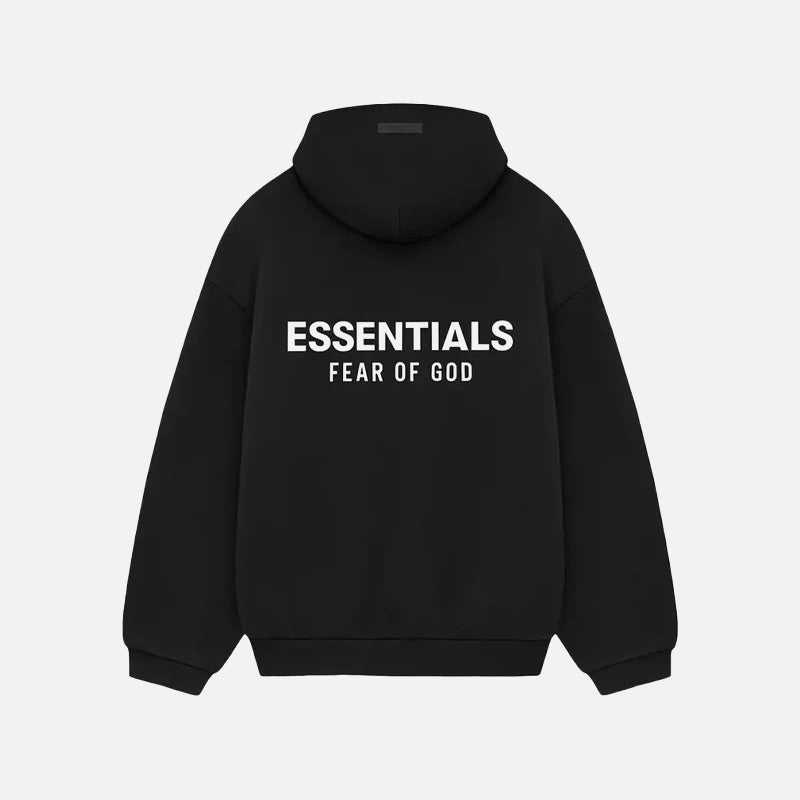 Fear of God Essentials Fleece Hoodie 'Black'