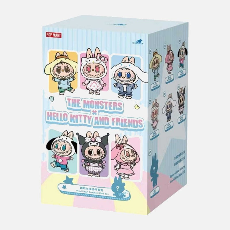 Pop Mart The Monsters Labubu x Hello Kitty and Friends/Sanrio Characters Series Sealed Case Single Blind Box