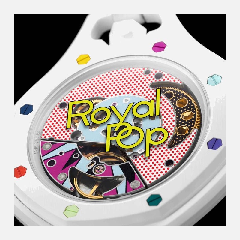 Swatch Royal Pop HUIT BLANC Audemars Piguet