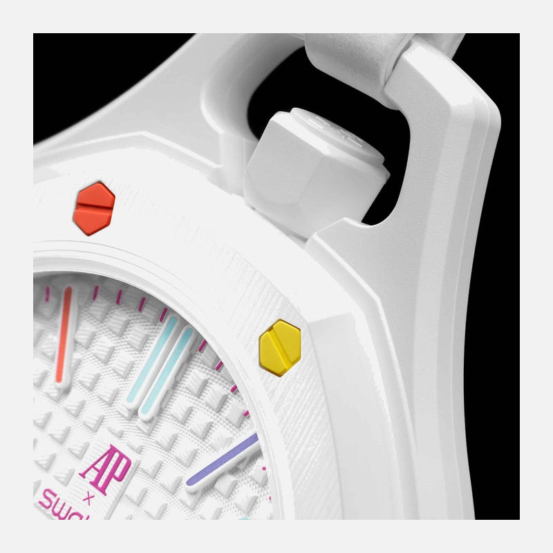 Swatch Royal Pop HUIT BLANC Audemars Piguet