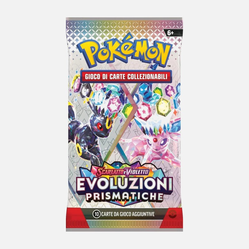Pokémon Evoluzioni Prismatiche Bustina 10 Carte Scarlatto & Violetto ITA