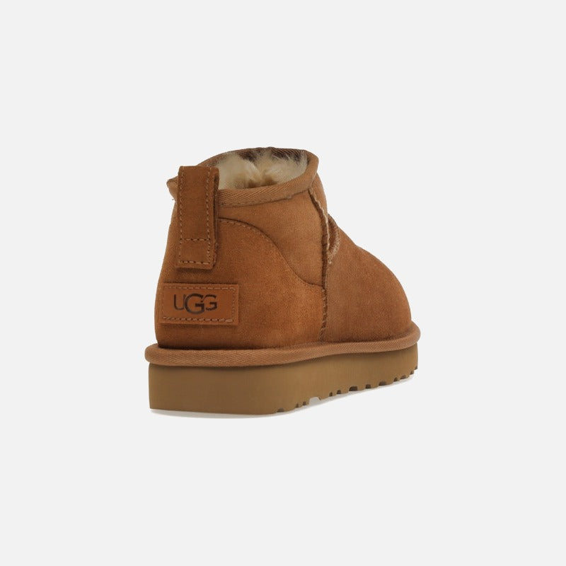 ugg classic ultra mini boot chestnut (women's)