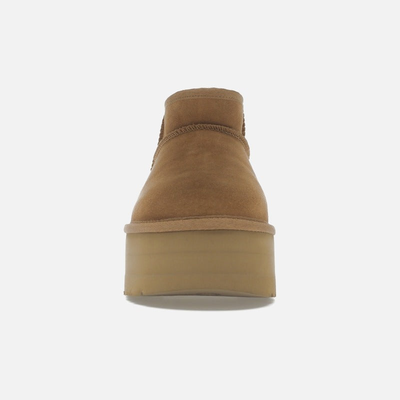 ugg classic ultra mini platform boot chestnut (women's)