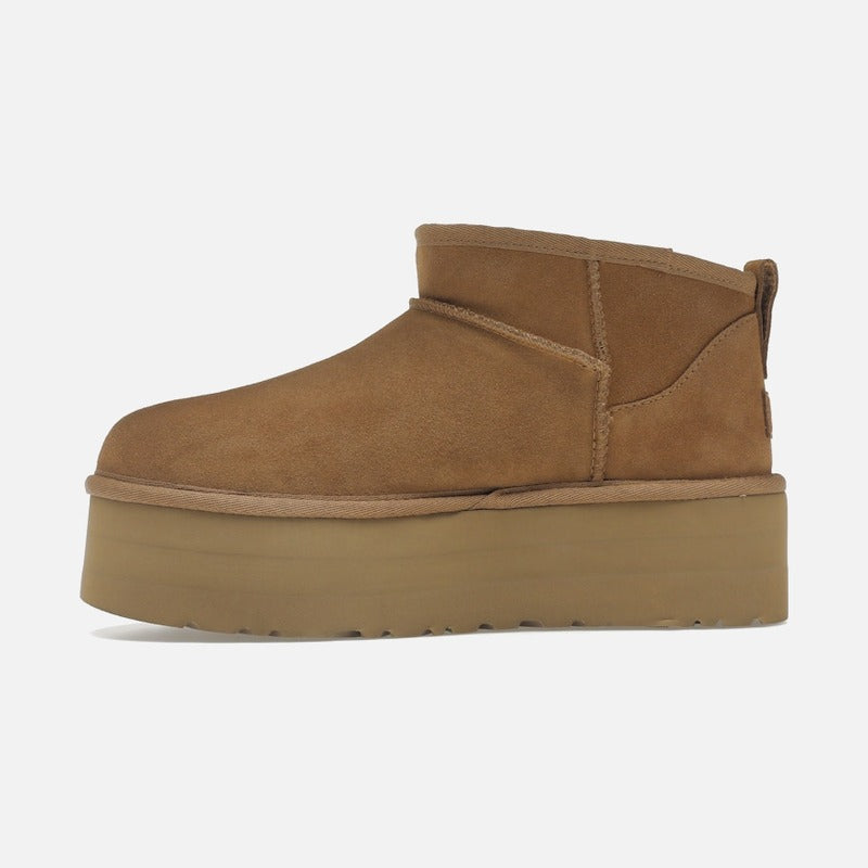 ugg classic ultra mini platform boot chestnut (women's)