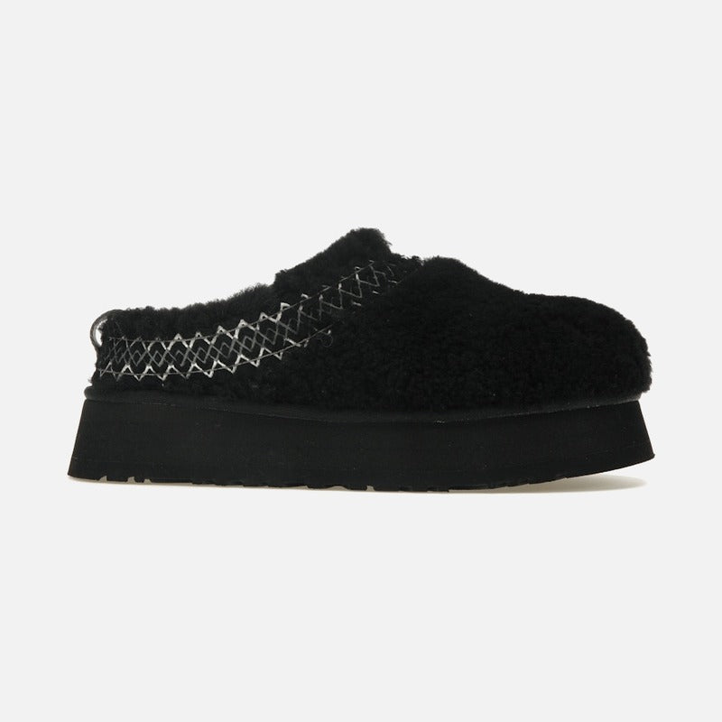 ugg tazz slipper heritage braid black (women's)