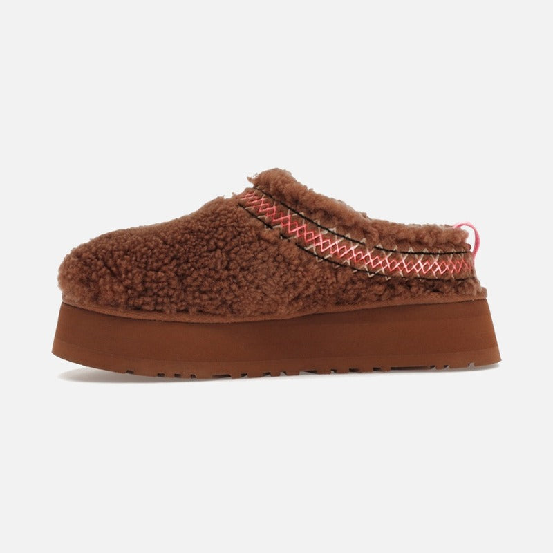 ugg tazz slipper heritage braid hardwood (women's)