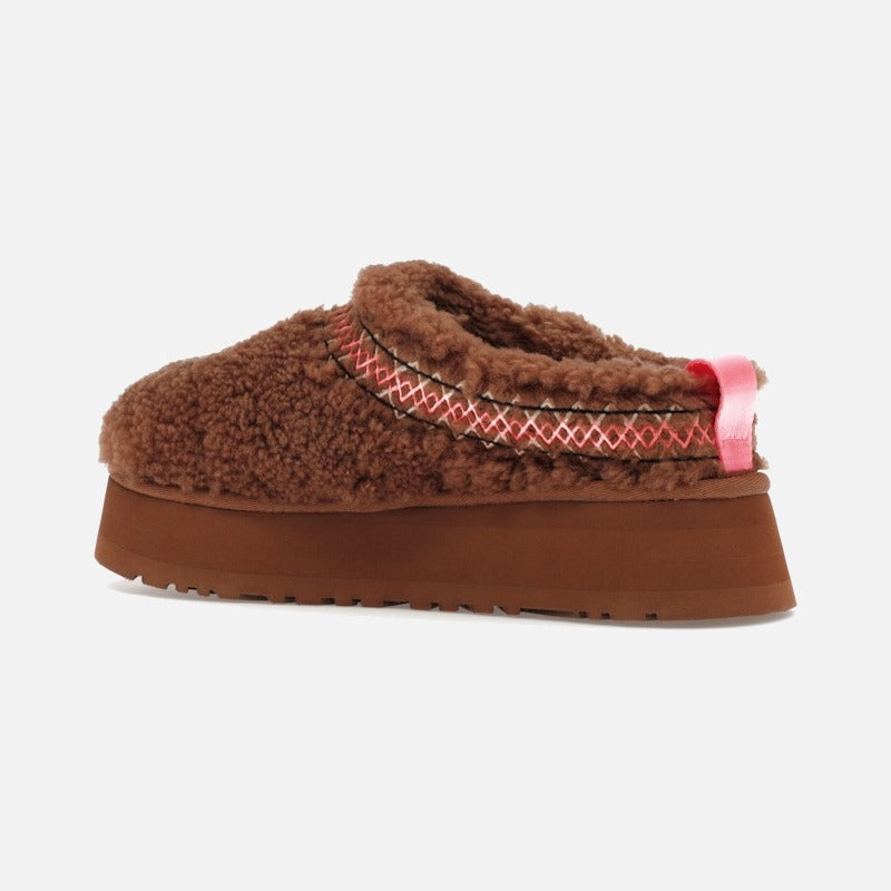 ugg tazz slipper heritage braid hardwood (women's)