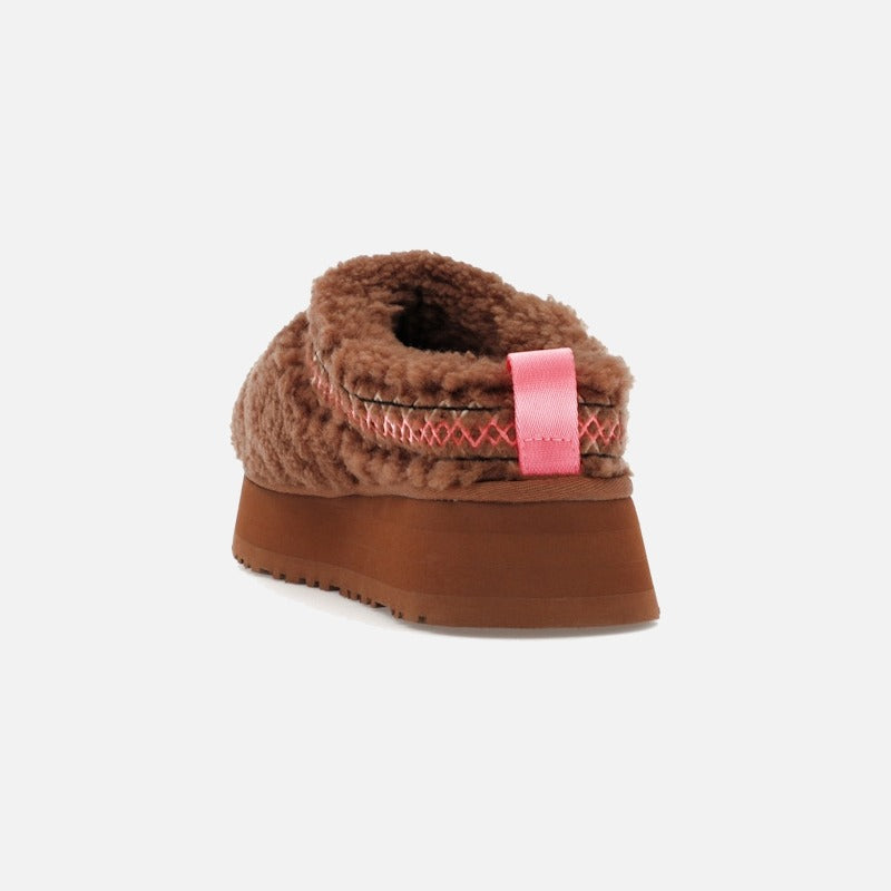 ugg tazz slipper heritage braid hardwood (women's)