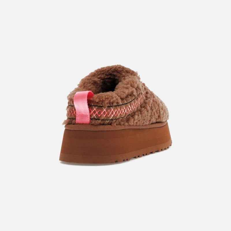 ugg tazz slipper heritage braid hardwood (women's)
