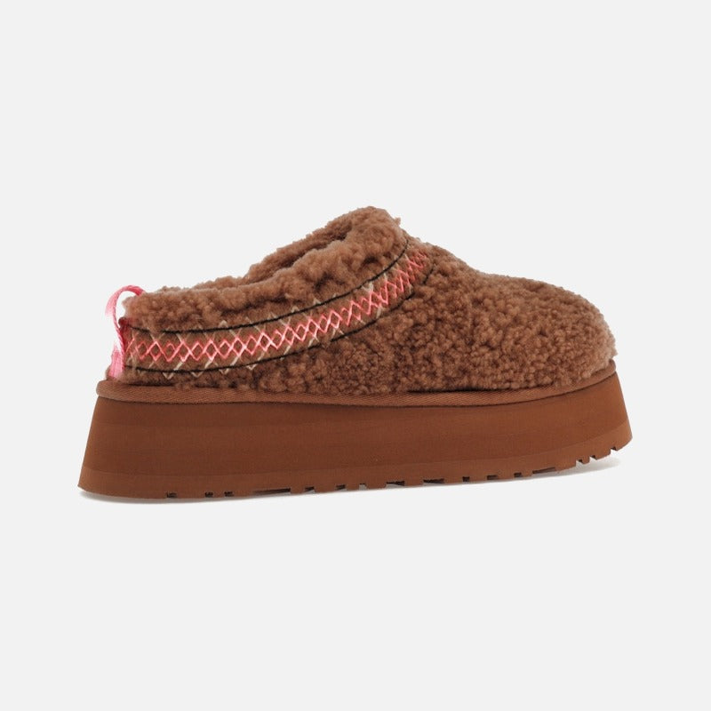 ugg tazz slipper heritage braid hardwood (women's)