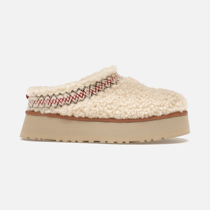ugg tazz slipper heritage braid natural (women's)