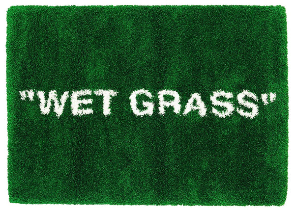 Virgil Abloh X Ikea Markerad "Wet Grass" Rug 195x132 Cm Green, collectibles,WET, Belfagorsneakers, 1, ,