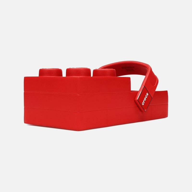 Crocs Brick Clog LEGO Red