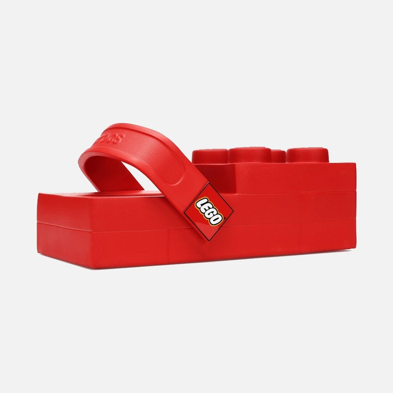 Crocs Brick Clog LEGO Red