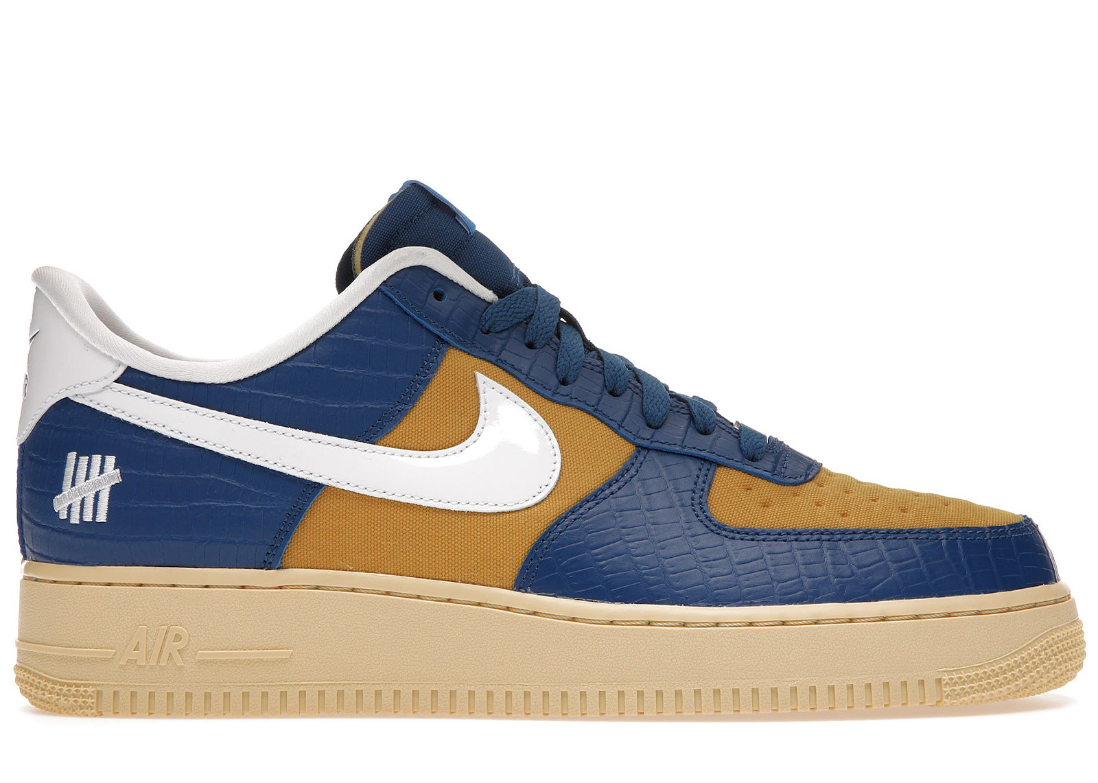Nike Air Force 1 Low Sp Undefeated 5 On It Blue Yellow Croc, sneakers,DM8462-400, Belfagorsneakers, 1, 195244260447,