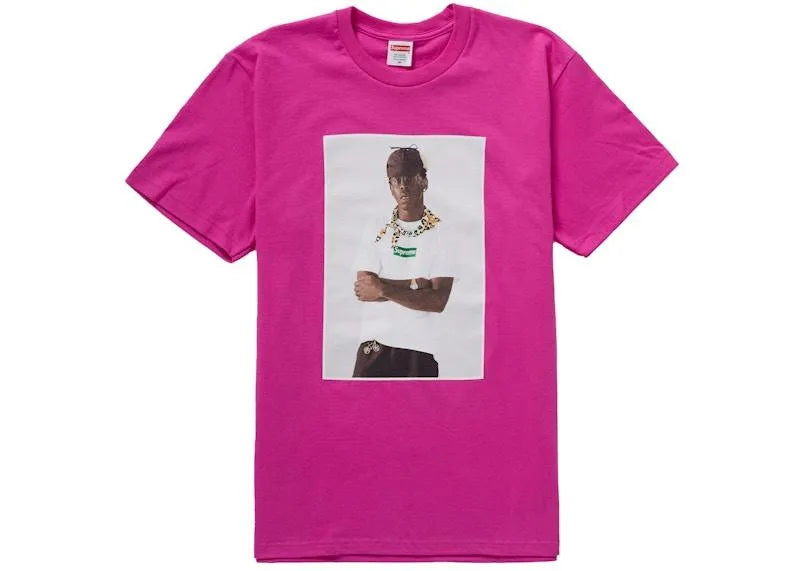 Supreme Tyler The Creator Tee Magenta - Belfagorsneakers