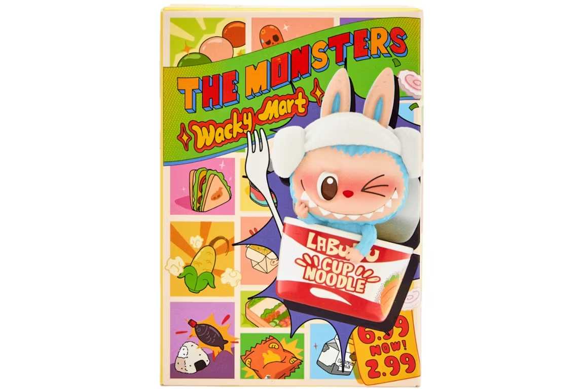 Labubu The Monsters Wacky Mart Series Figure Single Blind Box, collectibles,, Belfagorsneakers, 2, ,