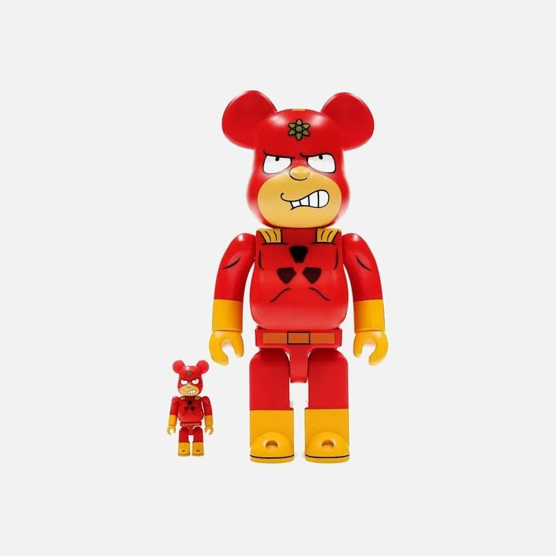 Bearbrick 100% 400% The Simpsons Radioactive Man