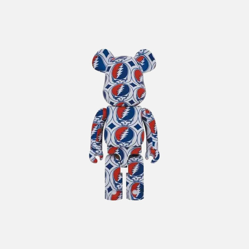 BEARBRICK 1000% GRATEFUL DEAD STEAL YOUR FACE