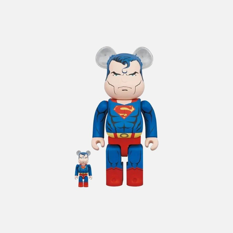 BEARBRICK 100% 400% BATMAN HUSH SUPERMAN