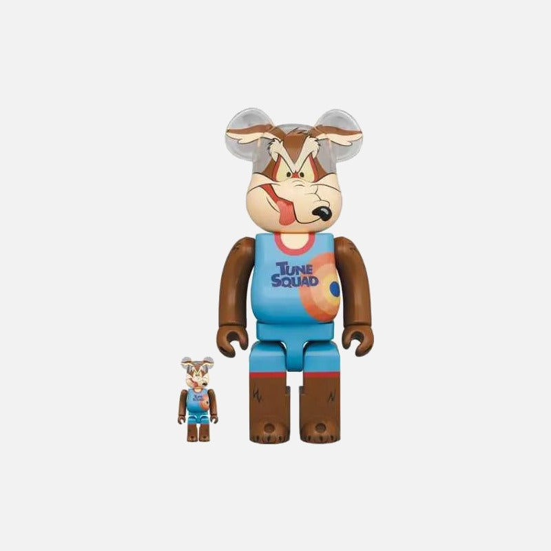 BEARBRICK 100% 400% SPACE JAM 2 WILE E. COYOTE
