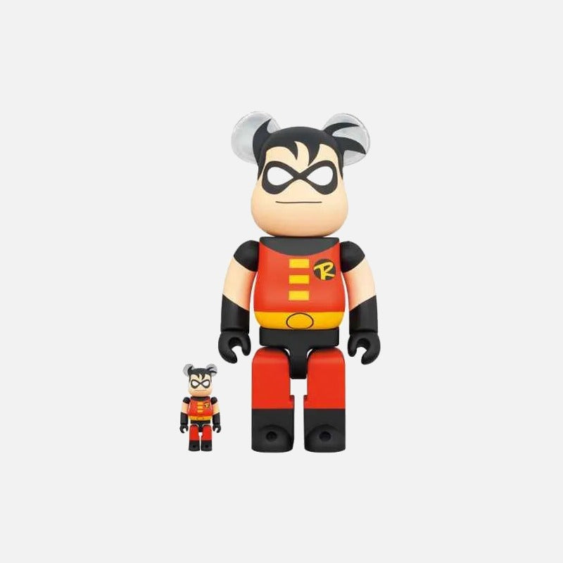BEARBRICK 100% 400% THE NEW BATMAN ADVENTURES ROBIN