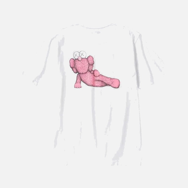 kaws x uniqlo ut short sleeve graphic t-shirt  white