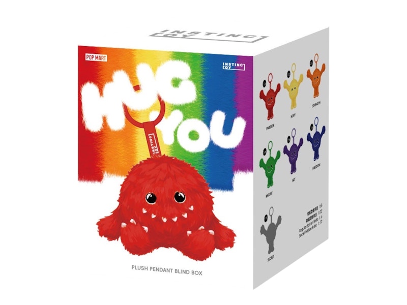 POP MART Instinctoy – Hug You Series Plush Pendant (Single Blind Box), collectibles,, Pop Mart, 1, ,