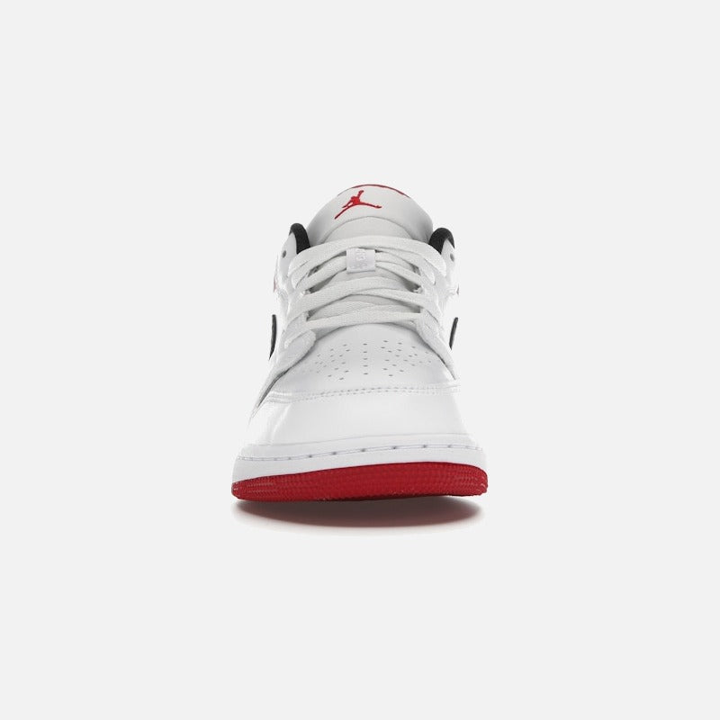 jordan 1 low white gym red (gs)