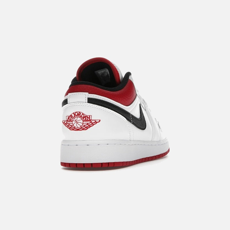 jordan 1 low white gym red (gs)